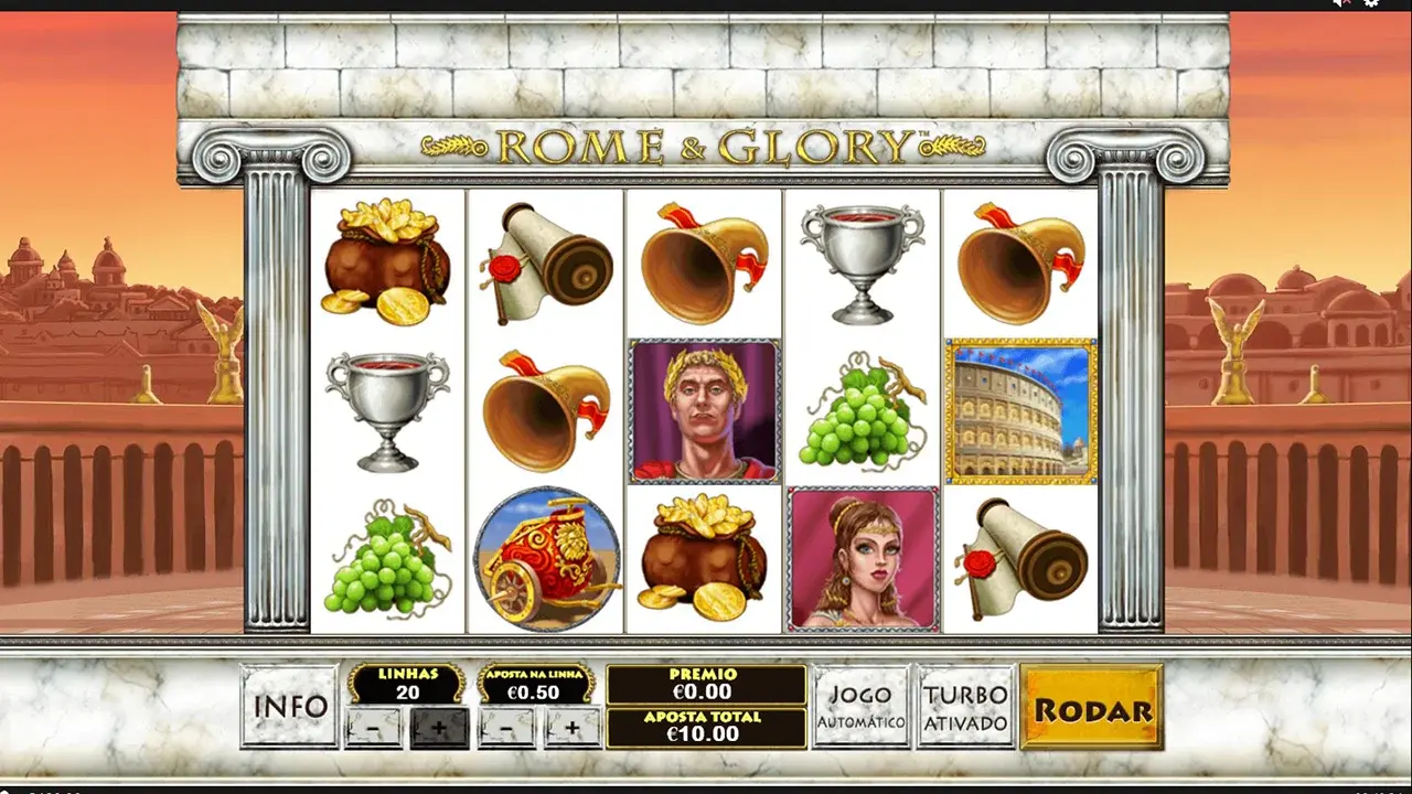 Rome and Glory Símbolos Especiais Rome and Glory Símbolos Especiais