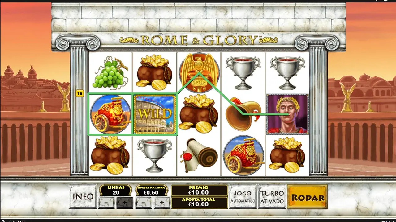 Rome and Glory Ganho Rome and Glory Ganho