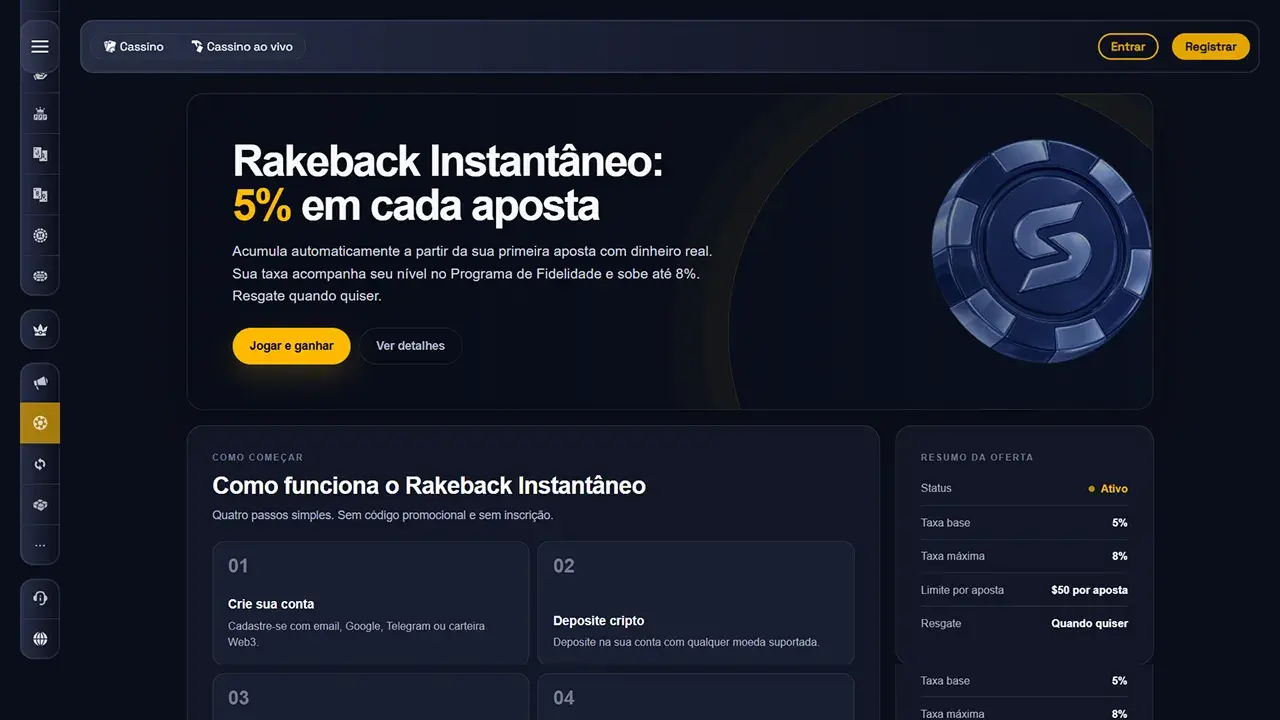SpinCrypto Cassino Promo SpinCrypto Cassino Promo